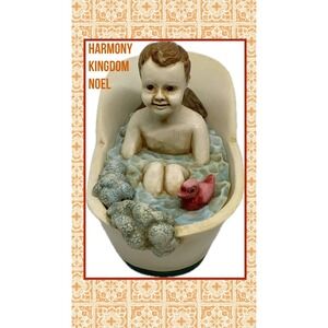 Harmony Kingdom Angelique Noel Angel Bathtub Starfish‎ So Cute!